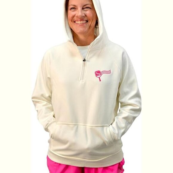 Pickleball Unisex 1/4 Zip Fleece Pull Over Size: XXL NWT - Picture 1 of 4